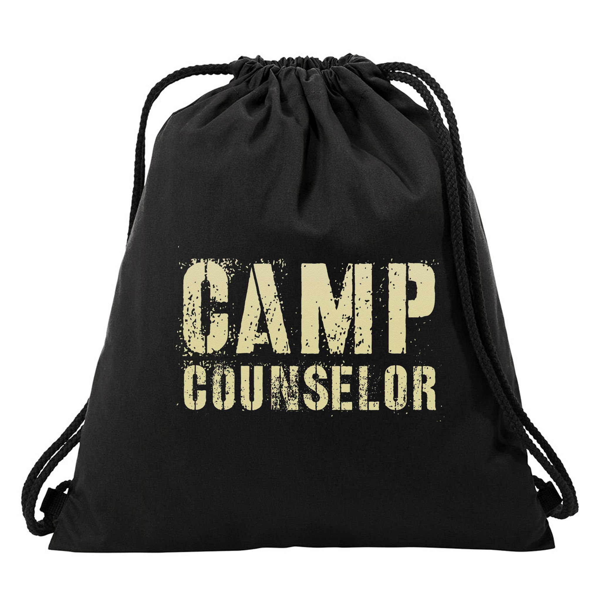 Vintage CAMP COUNSELOR Summer Teacher Instructor Coach Drawstring Bag