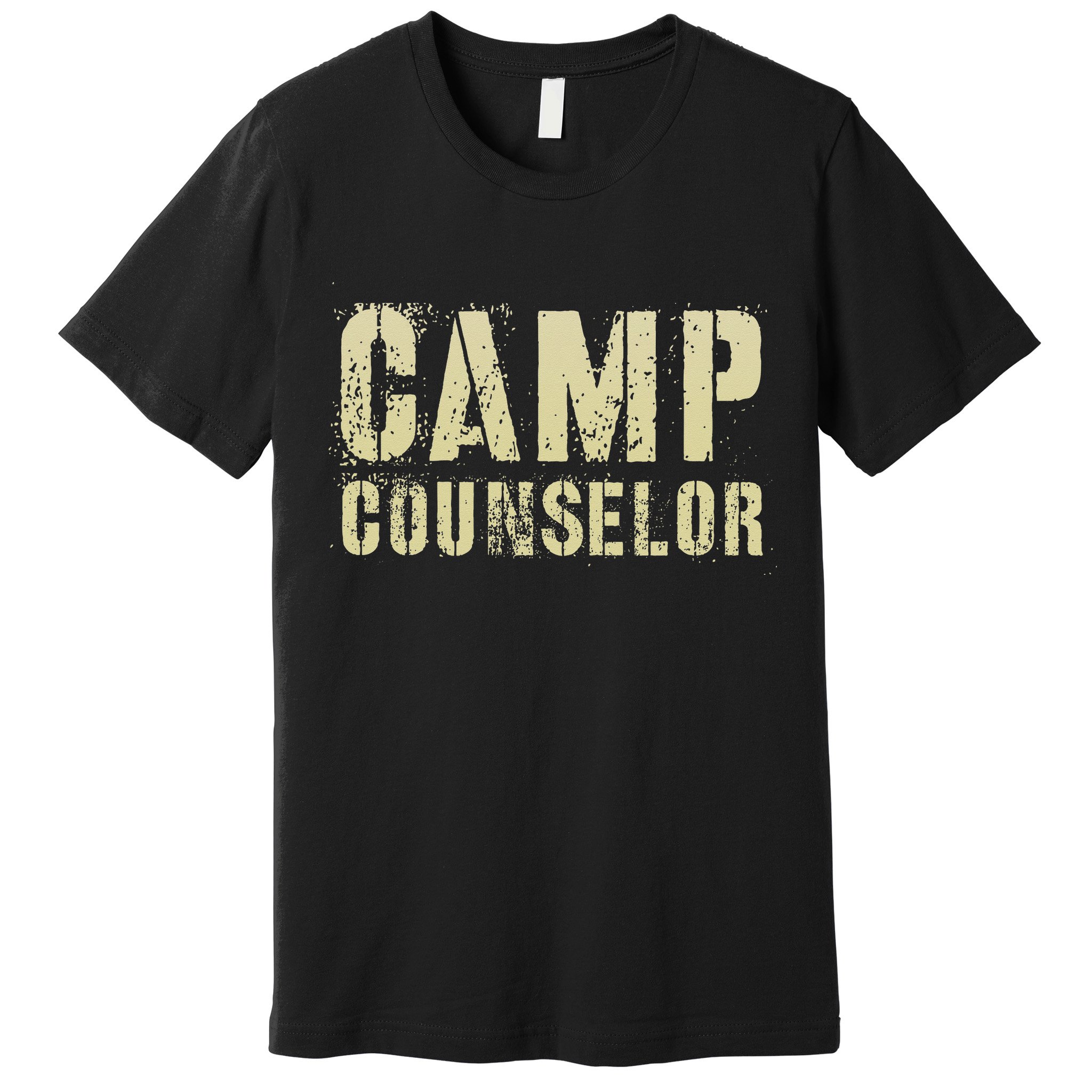 Vintage CAMP COUNSELOR Summer Teacher Instructor Coach Premium T-Shirt