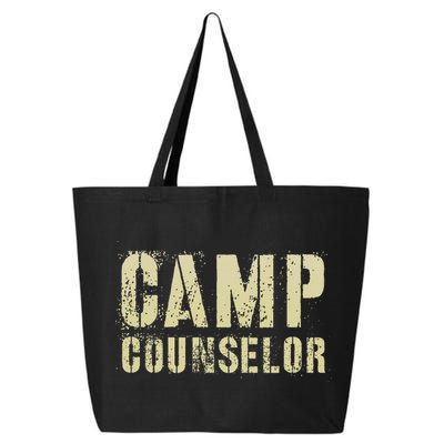 Vintage CAMP COUNSELOR Summer Teacher Instructor Coach 25L Jumbo Tote