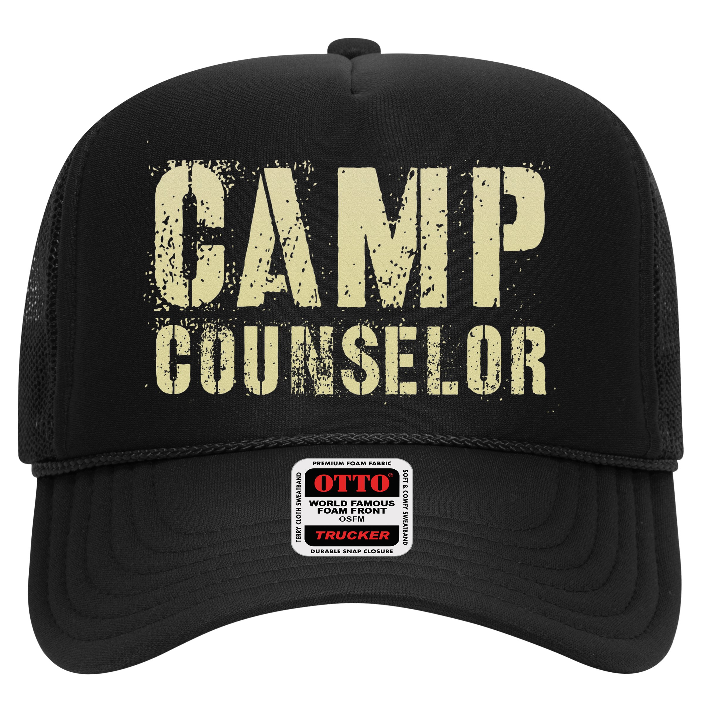 Vintage CAMP COUNSELOR Summer Teacher Instructor Coach Hat