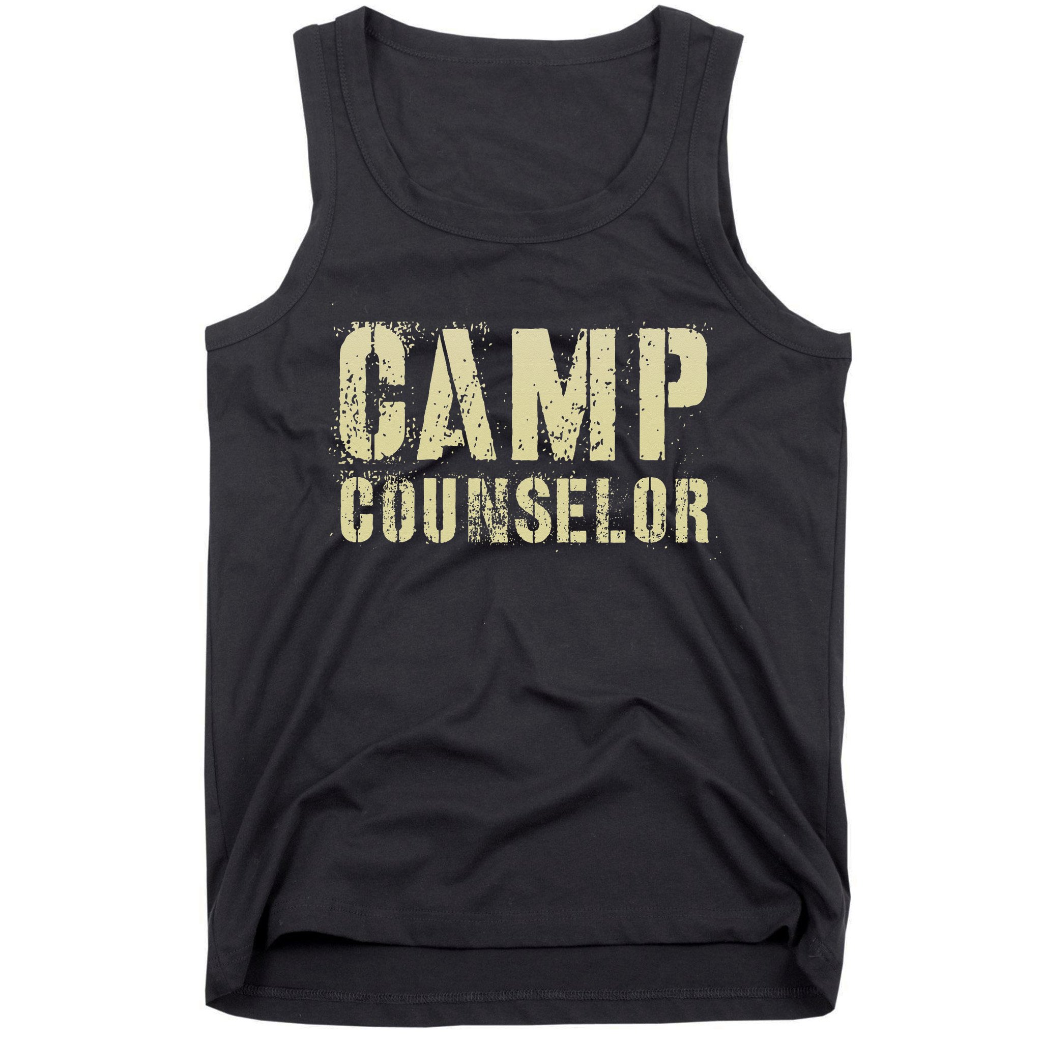 Vintage CAMP COUNSELOR Summer Teacher Instructor Coach Tank Top