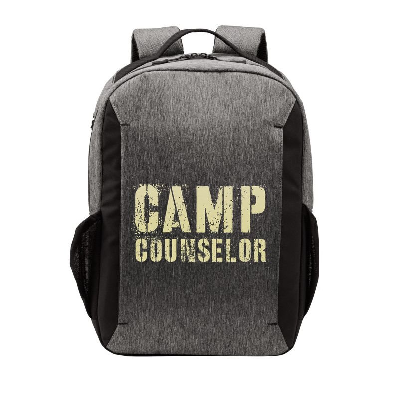 Vintage CAMP COUNSELOR Summer Teacher Instructor Coach Vector Backpack