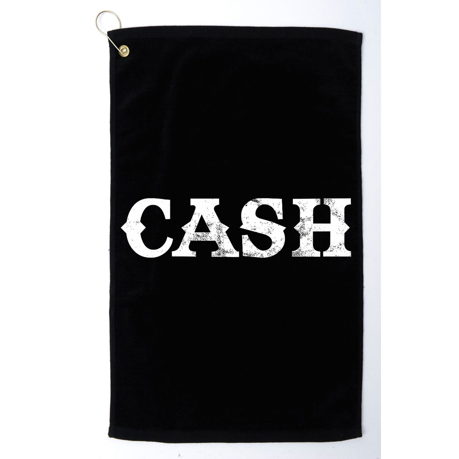 Vintage Cash Country Music Lovers Outlaw Golf Towel