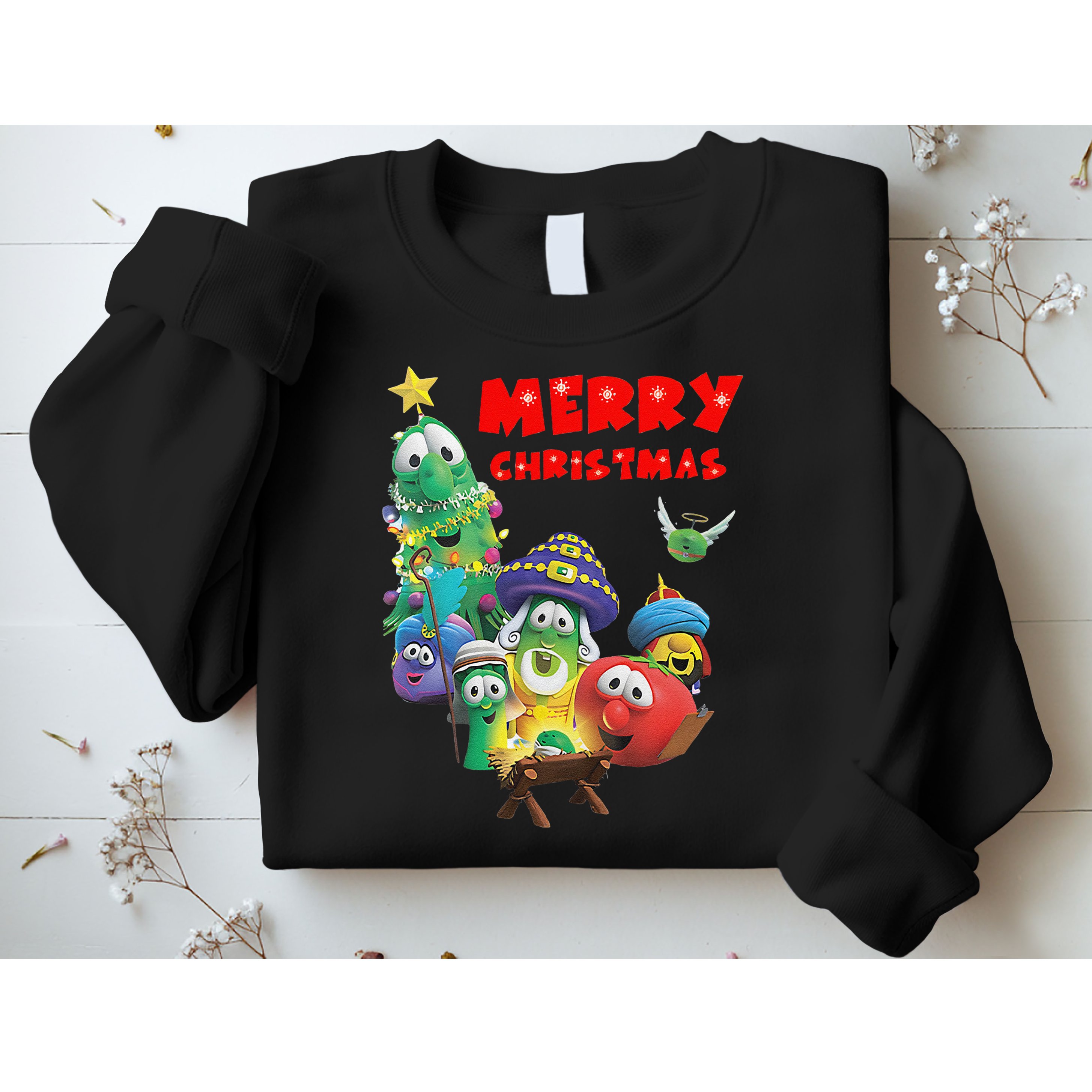 Veggietales Christmas Costume For & Adults Xmas Sweatshirt