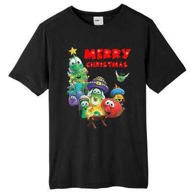 Veggietales Christmas Costume For & Adults Xmas Tall Fusion ChromaSoft Performance T-Shirt