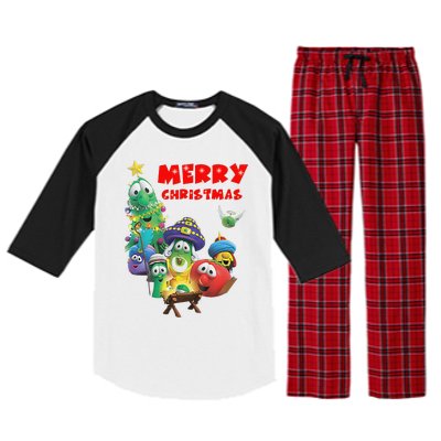 Veggietales Christmas Costume For & Adults Xmas Raglan Sleeve Pajama Set