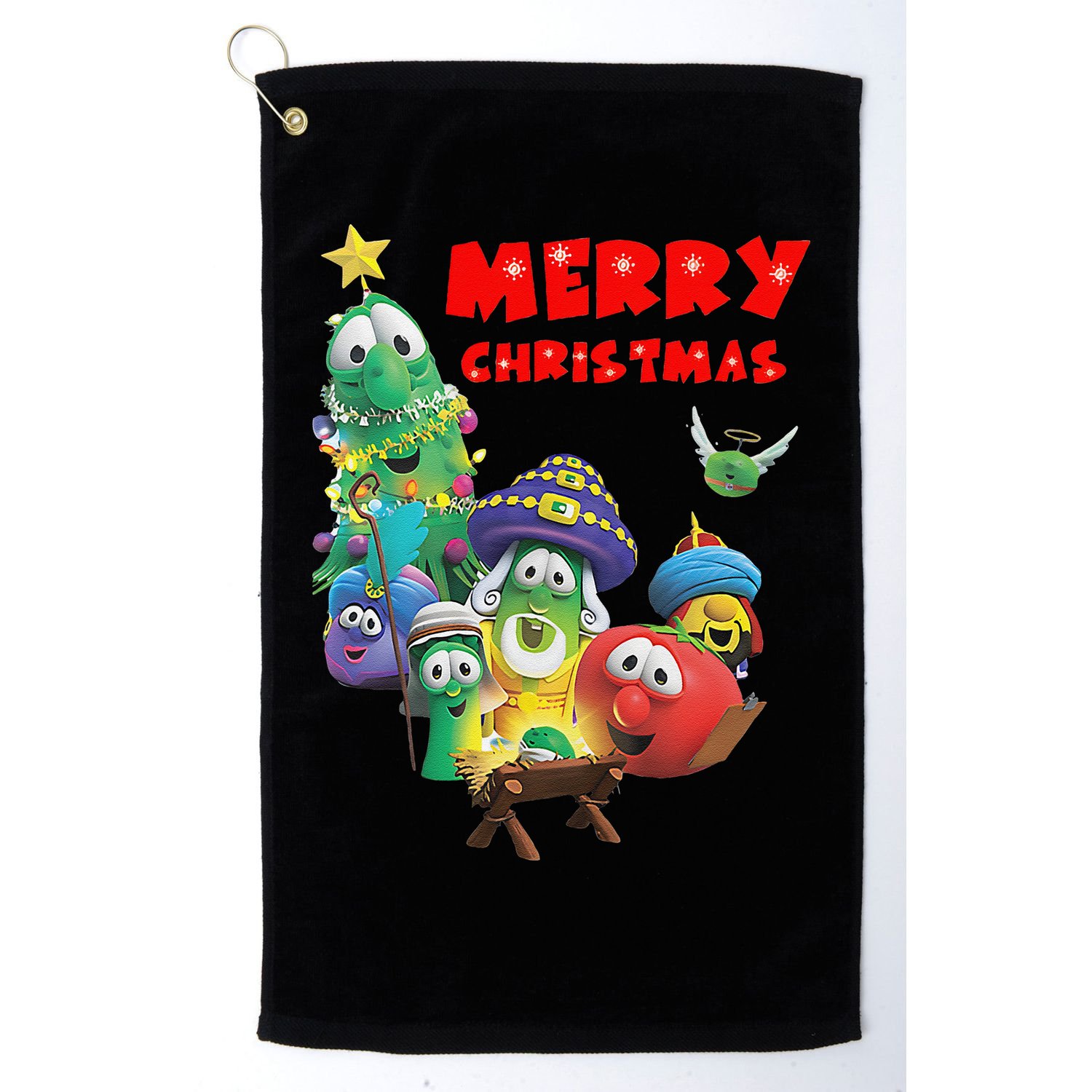 Veggietales Christmas Costume For & Adults Xmas Golf Towel