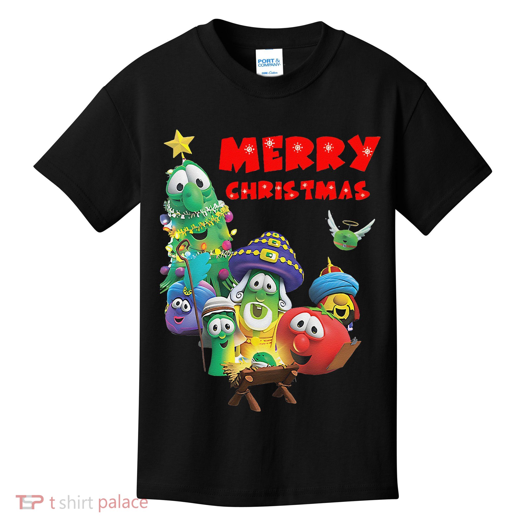 Veggietales Christmas Costume For & Adults Xmas Kids T-Shirt