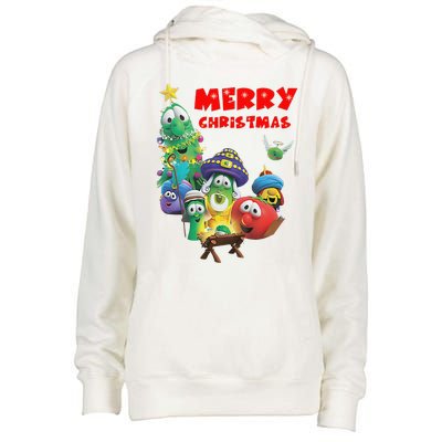 Veggietales Christmas Costume For & Adults Xmas Womens Funnel Neck Pullover Hood