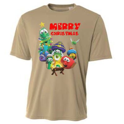 Veggietales Christmas Costume For & Adults Xmas Cooling Performance Crew T-Shirt