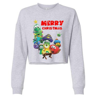 Veggietales Christmas Costume For & Adults Xmas Cropped Pullover Crew