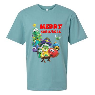 Veggietales Christmas Costume For & Adults Xmas Sueded Cloud Jersey T-Shirt