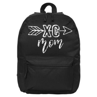 Vintage Cross Country Mom XC Mom 16 in Basic Backpack
