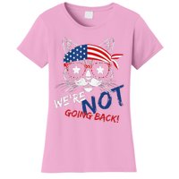 Vintage Childless Cat Lady WeRe Not Going Back Kamaala Women's T-Shirt