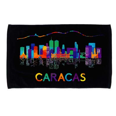 Venezuela Caracas City Arepas Pan Venezuelan Flag Avila Microfiber Hand Towel