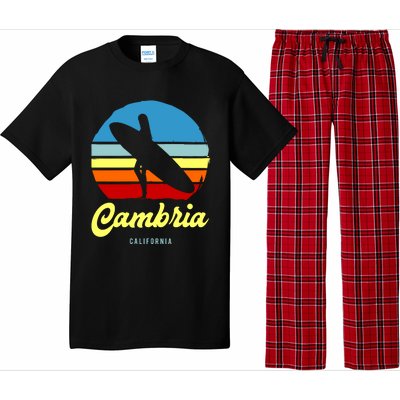 Vintage Cambria California Surf Meaningful Gift Pajama Set