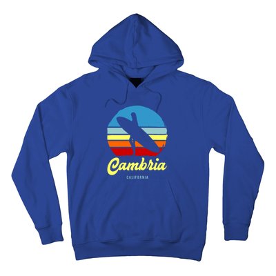 Vintage Cambria California Surf Meaningful Gift Hoodie