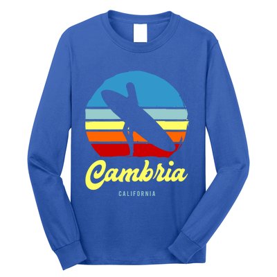 Vintage Cambria California Surf Meaningful Gift Long Sleeve Shirt