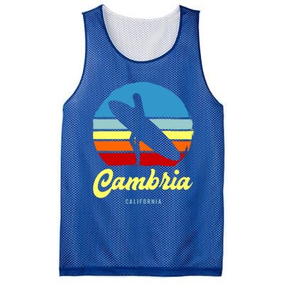 Vintage Cambria California Surf Meaningful Gift Mesh Reversible Basketball Jersey Tank