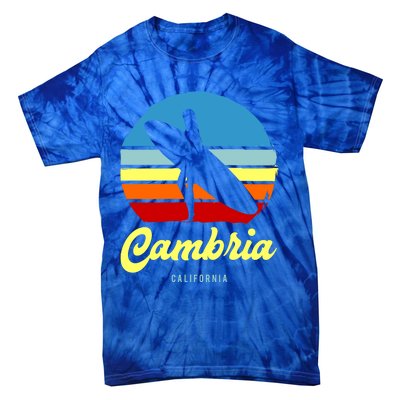 Vintage Cambria California Surf Meaningful Gift Tie-Dye T-Shirt