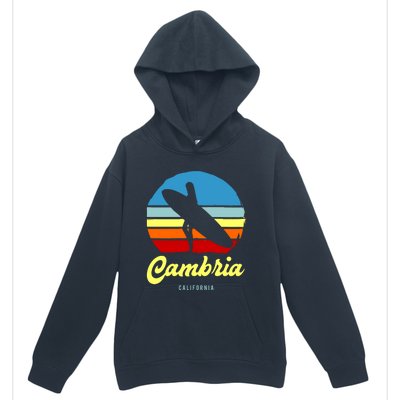 Vintage Cambria California Surf Meaningful Gift Urban Pullover Hoodie