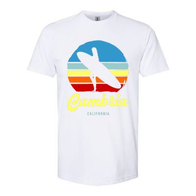 Vintage Cambria California Surf Meaningful Gift Softstyle CVC T-Shirt