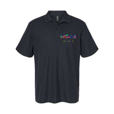 Venezuela Caracas City Arepas Pan Venezuelan Flag Avila Softstyle Adult Sport Polo