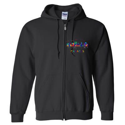 Venezuela Caracas City Arepas Pan Venezuelan Flag Avila Full Zip Hoodie