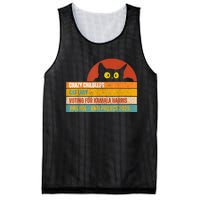 Vintage Childless Cat Ladies For Kamala Harris President President Kamalaharris Mesh Reversible Basketball Jersey Tank