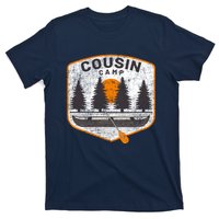 Vintage Cousin Camp Fun Camping Canoe Outdoors Graphic T-Shirt