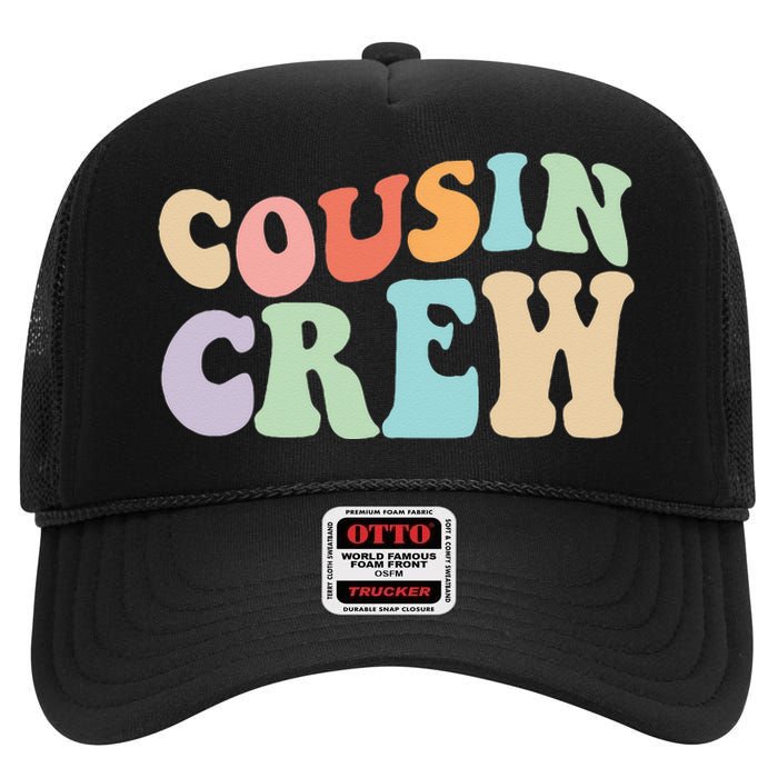 Vintage Cousin Crew High Crown Mesh Back Trucker Hat