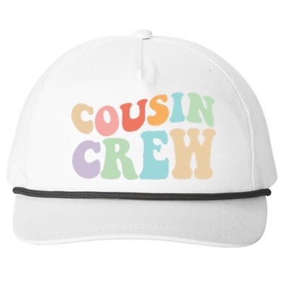 Vintage Cousin Crew Snapback Five-Panel Rope Hat