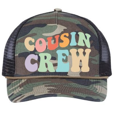 Vintage Cousin Crew Retro Rope Trucker Hat Cap