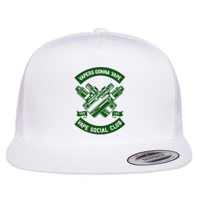 Vaping Cushion Cover Vape Enthusiast Smoking Club Flatbill Hat