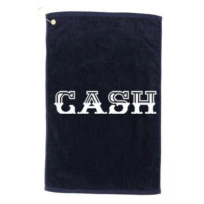 Vintage Cash Country Music Lovers Outlaw Platinum Collection Golf Towel