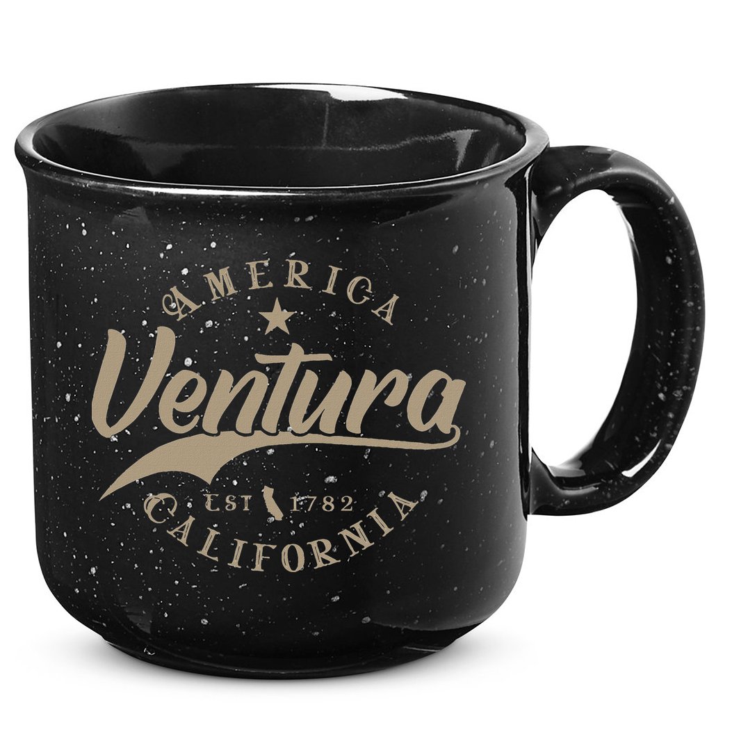 Ventura Ca California 15oz Campfire Ceramic Mug