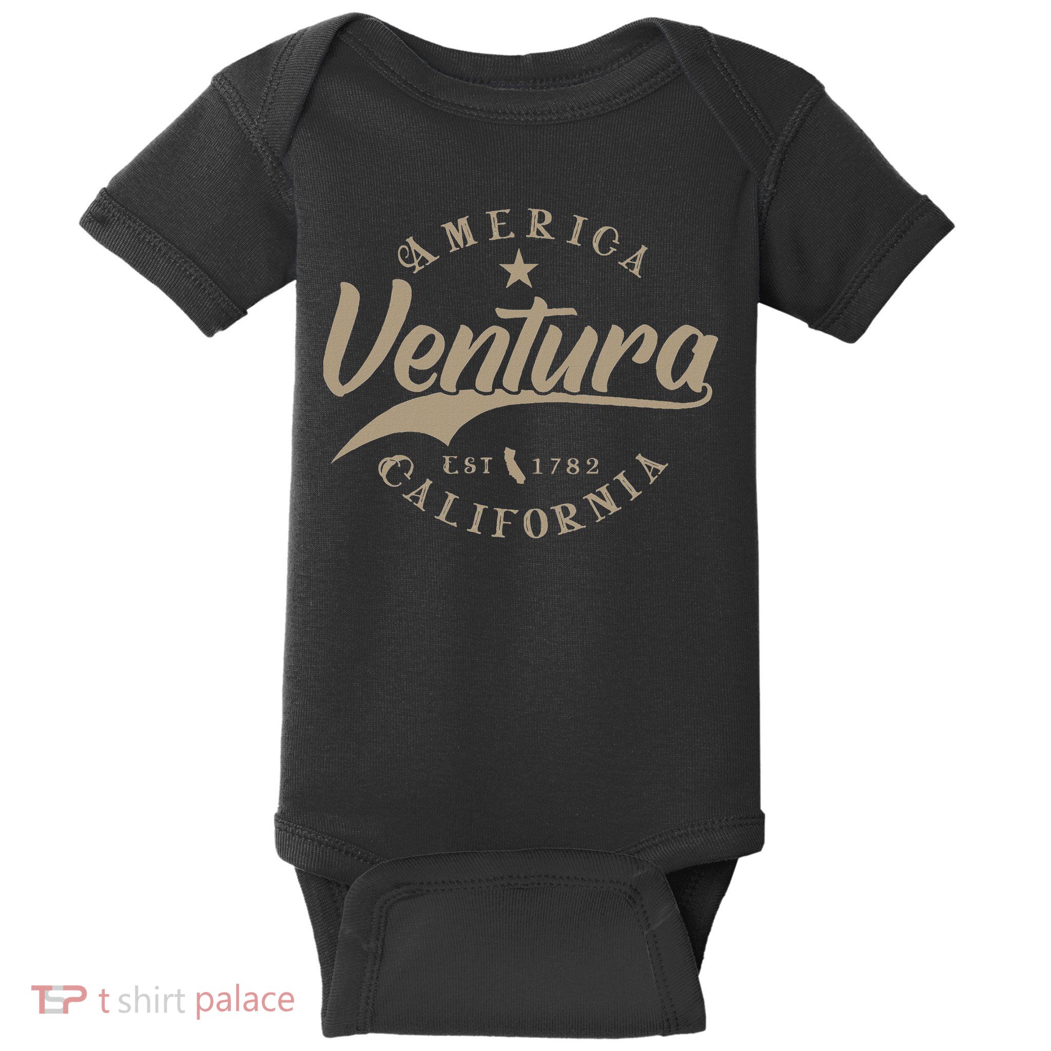 Ventura Ca California Baby Bodysuit