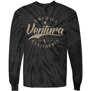 Ventura Ca California Tie-Dye Long Sleeve Shirt