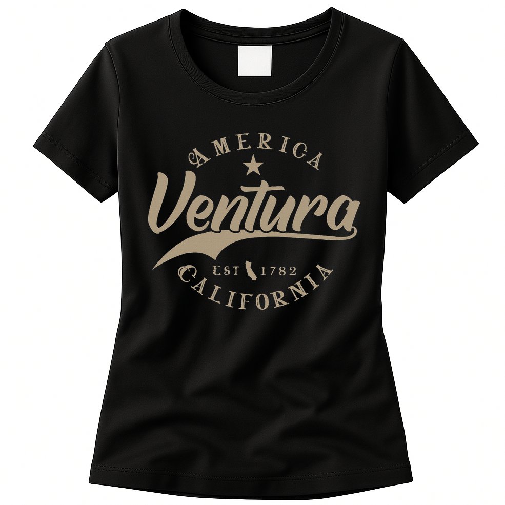 Ventura Ca California Womens T-Shirt