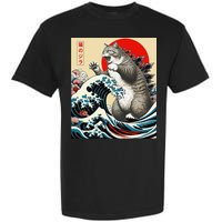 Vintage Catzilla Cat Monster Art Garment-Dyed Heavyweight T-Shirt