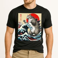 Vintage Catzilla Cat Monster Art Cooling Performance Crew T-Shirt