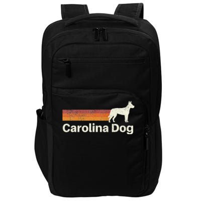 Vintage Carolina Dog Retro Mom Dad Dog Impact Tech Backpack