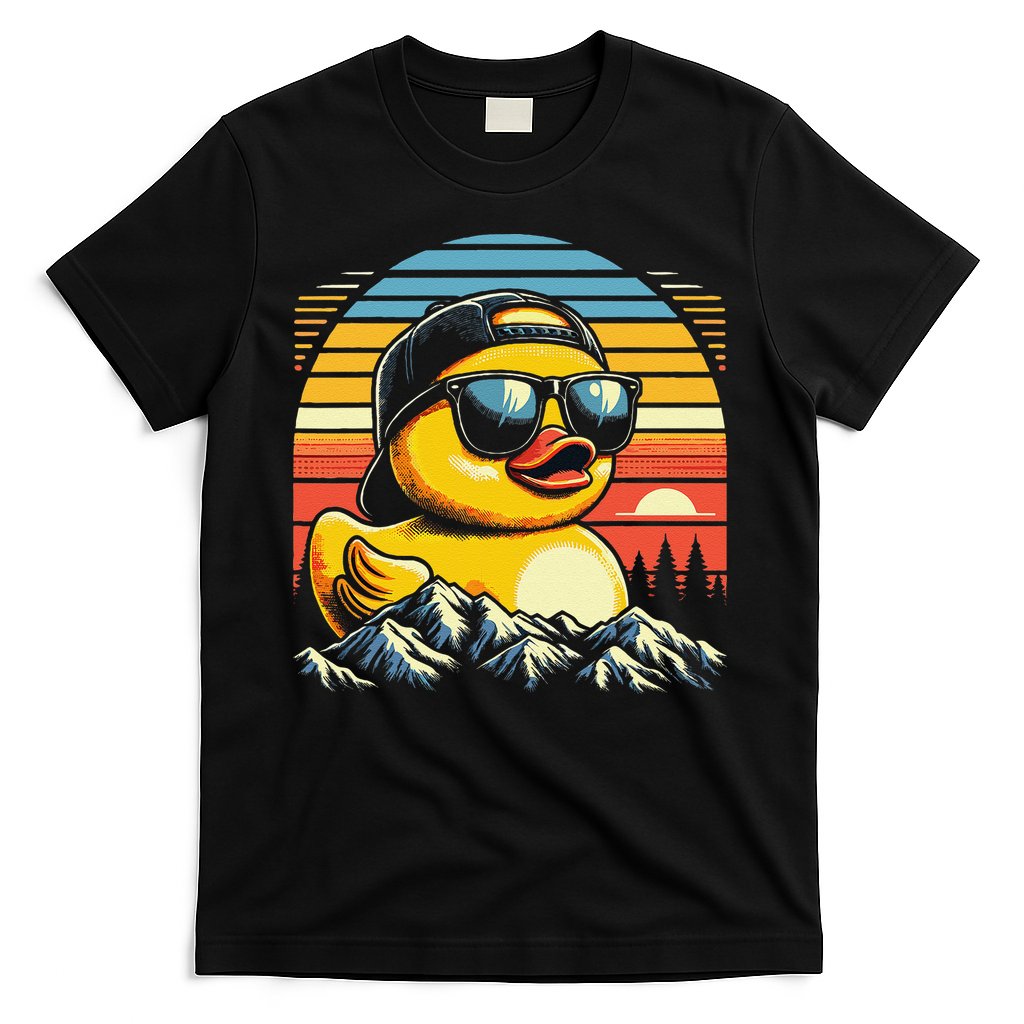 Vintage Cool Duck With Sunglasses  Funny Ducks T-Shirt