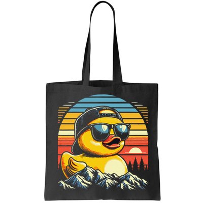 Vintage Cool Duck With Sunglasses  Funny Ducks Bag