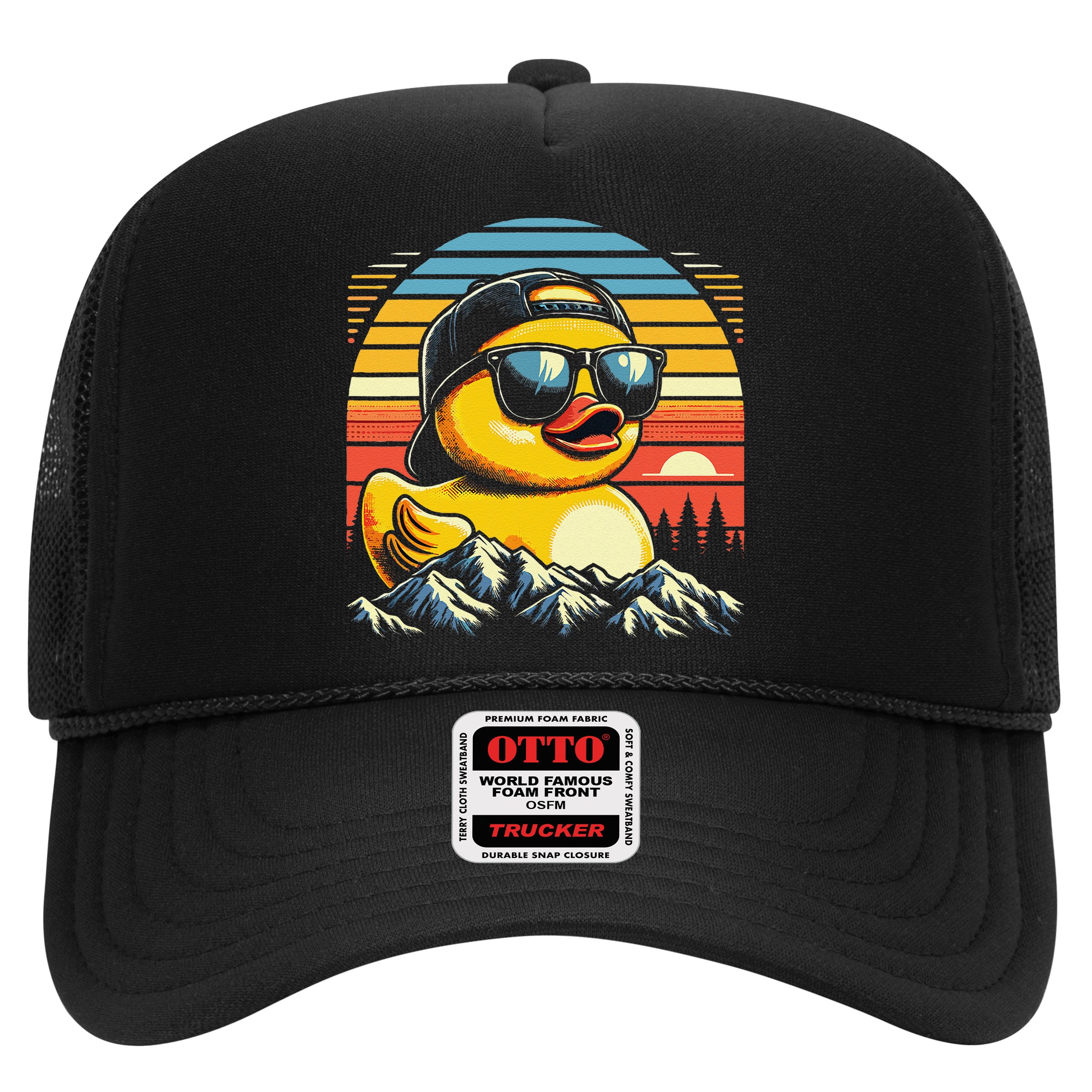Vintage Cool Duck With Sunglasses  Funny Ducks Hat