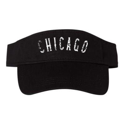 Vintage Chicago Distressed Valucap Bio-Washed Visor