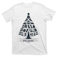 Vintage Christmas Dance Teacher Merry Dancemas Dancer Dancing T-Shirt