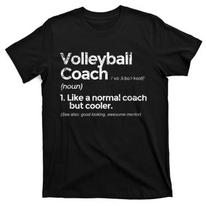 Volleyball Coach Definition Funny Gift T-Shirt