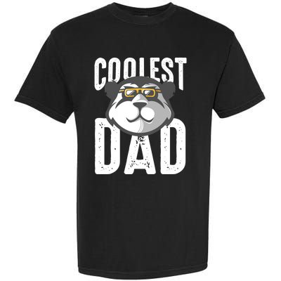 Vintage Coolest Dad Panda Worlds Best Father Dad Crew Gift Garment-Dyed Heavyweight T-Shirt