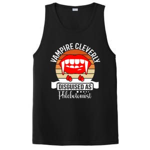 Vampire Cleverly Disguised As Phlebotomist Phlebotomy Tech Lab Tech PosiCharge Competitor Tank